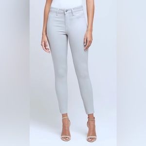 L’agence hight rise Margot coated skinny jeans